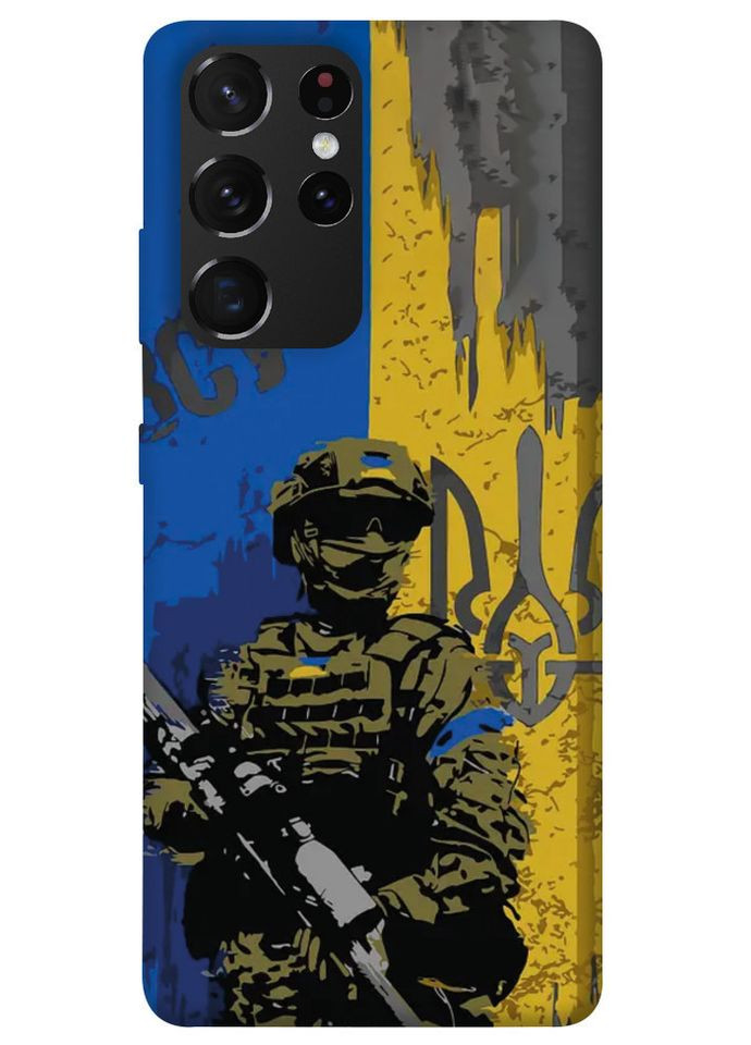 Чохол з принтом для Samsung Galaxy S21 Ultra/для самсунг галаксі з21 ультра український принт No Brand (339873030)