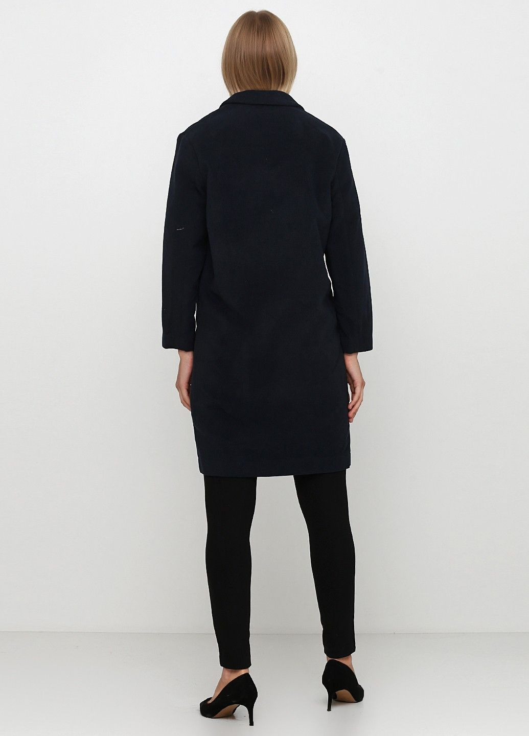 Темно-синее демисезонное Пальто H&M