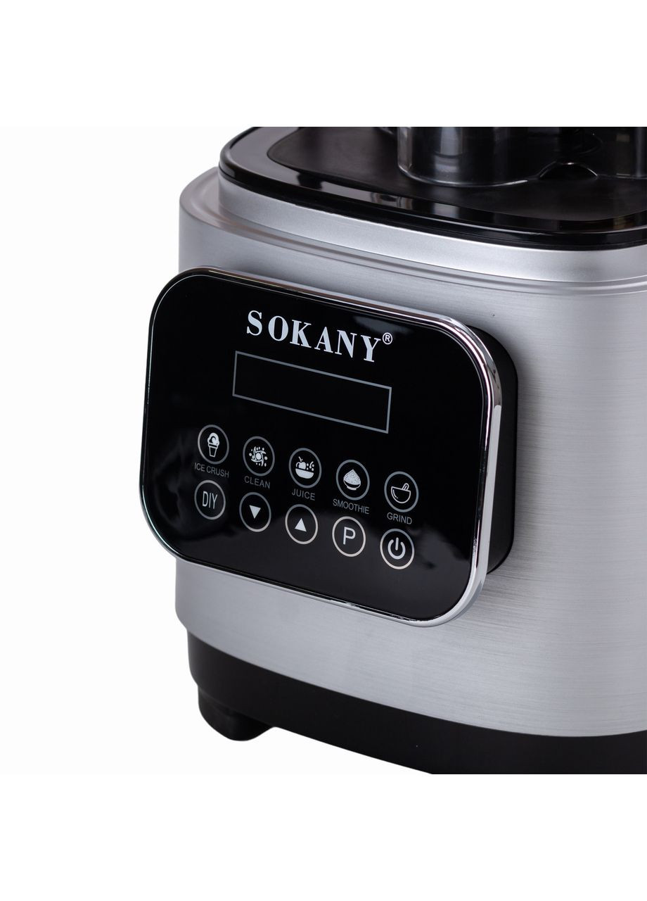 Безшумний блендер з 2-літровою чашею для смузі та коктейлів, портативний 8000 Вт SK-03024 Sokany (370974588)