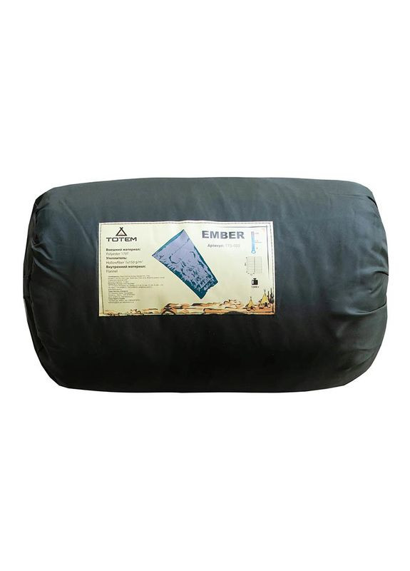 Спальный мешок Ember левый Olive 190/73 см (UTTS-003-L) Totem (335404695)