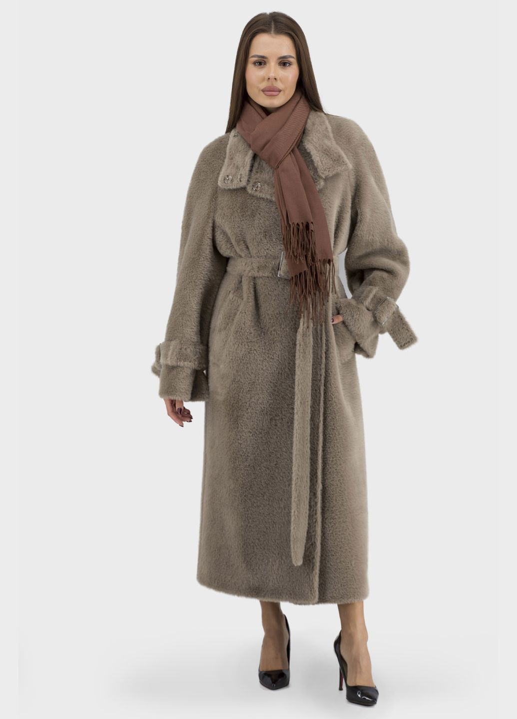 Бежевое демисезонное Женское пальто Stella Polare (, ), 30117 No Brand