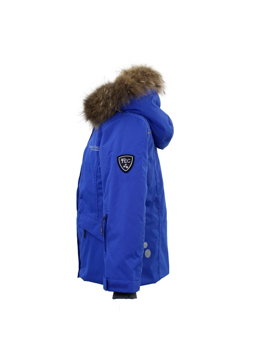 Синяя термокуртка anne, р.146, синий () Huppa 18180020-70035-146