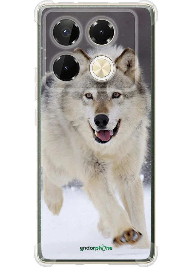 Чохол на Infinix Note 40 Pro 4G "Біжучий вовк" "826sp-3691-70447" Endorphone (385937099)