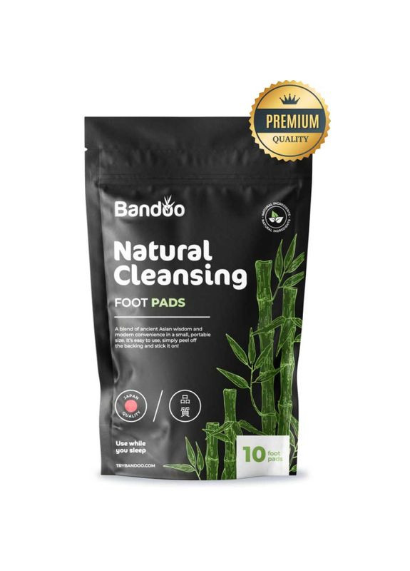 Детокс пластир для ніг із натуральними компонентами 10 шт. Brand (322503283)