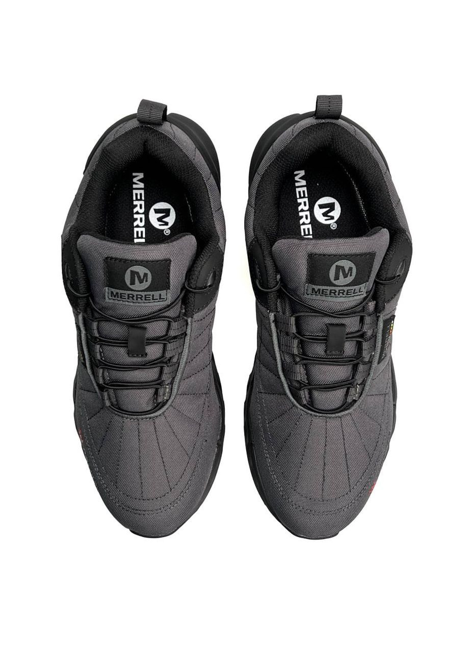 Серые демисезонные кроссовки мужские merrell No Brand Continium 3M Thinsulate Termo GTX Grey