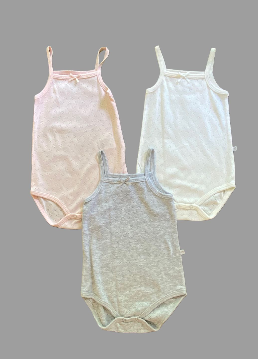 Боді майка 3 штуки для дівчинки Туреччина Caramell (334689362)