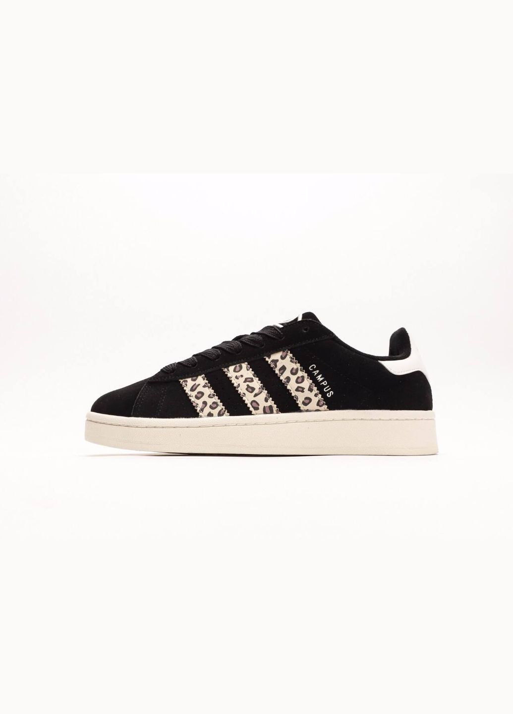Кросівки No Brand Adidas Campus Black Leopard чорні демісезони (302968575)