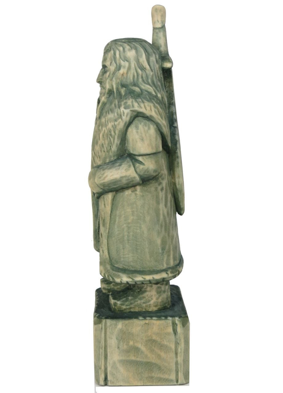 Дерев'яна фігурка ручної роботи гном Торін Дубощит з к/ф Хоббіт No Brand (361156779)