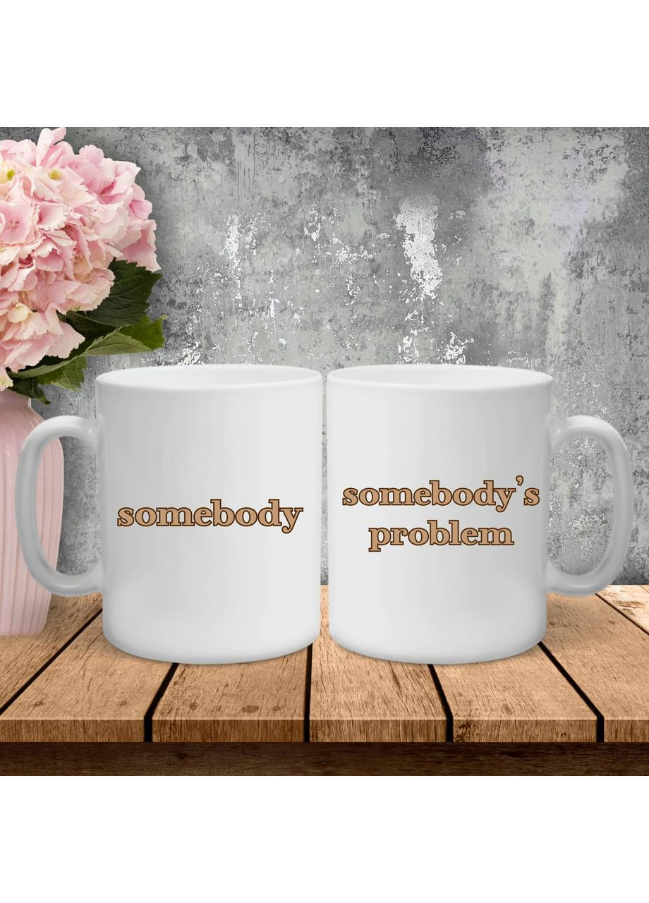 Парні чашки з принтом - Somebody`s problem! Hand Made (369153974)