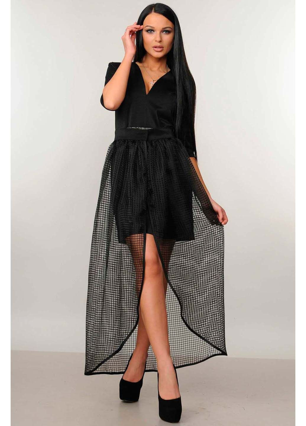 Черное праздничный платье Ри Мари