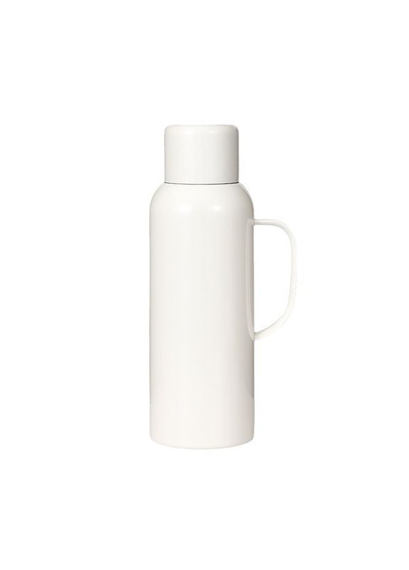 Термос 820 мл з клапаном і датчиком температури, білий Yiwu (307061906)