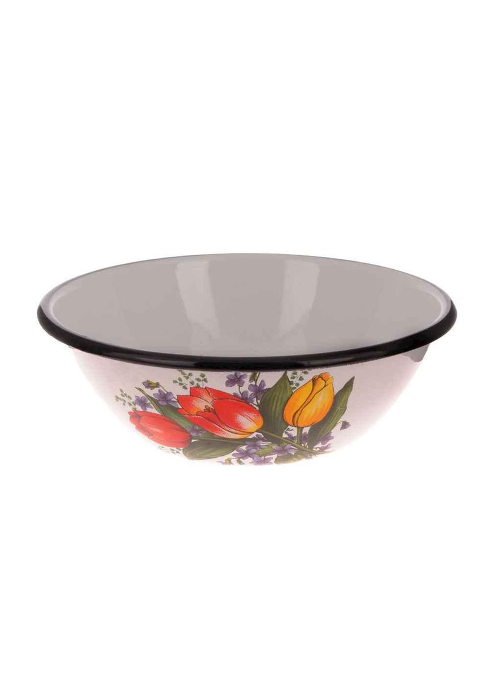 Миска емальована 1,5л/2 Весняний букет (I0308/2) ТМ Idilia (306631005)