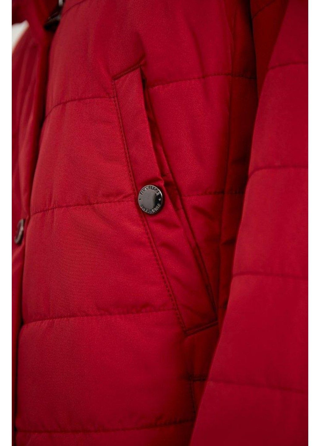 Бордова демісезонна парка va20-11087-303 Finn Flare