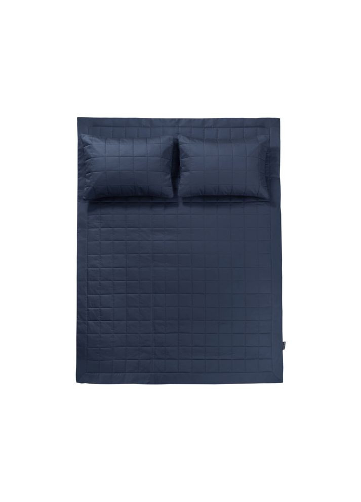 Покривало стьобане з наволочками Lia lacivert синій 300*280+50*70 (2) Penelope (303289917)