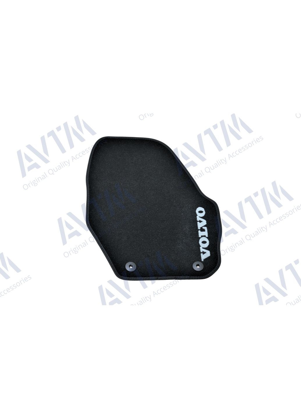 Ворсові килимки в салон для Volvo (2008-)/Вольво /Чорні 5шт Beltex XC60 (360618802)