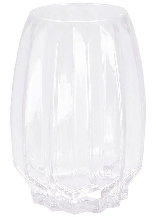 Ваза для цветов из стекла Ancient Glass "Scandinavia" Ø14x20см, прозрачное стекло BonaDi (329893657)
