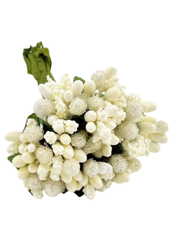 Декоративные тычинки для творчества KV-715-2 пучок 12 штук Bambi (340232901)