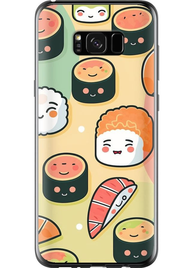 Силіконовий чохол 'Суші патерн' для Endorphone Samsung Galaxy S8 Plus (278238622)