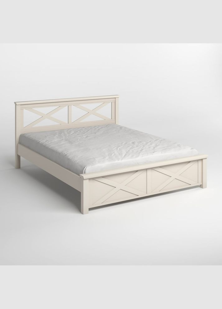 Двоспальне дерев'яне ліжко Прованс Н (S2005Y50R) 160х200 см (MBG-3111) Mebigrand (368278592)