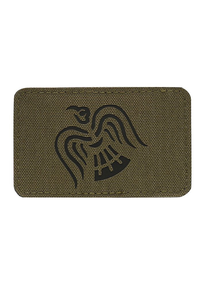 Нашивка Стяг Крука Laser Cut Ranger Green/Black M-TAC (315047881)