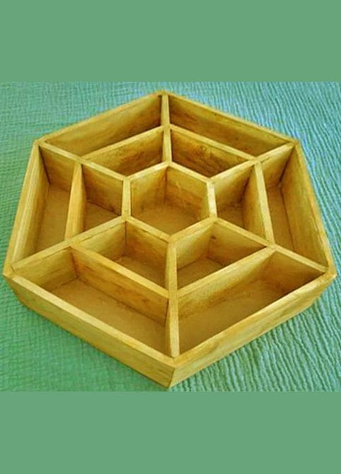 Менажниця з дерева Бола каррі (МЕН-004703) No Brand (327868152)