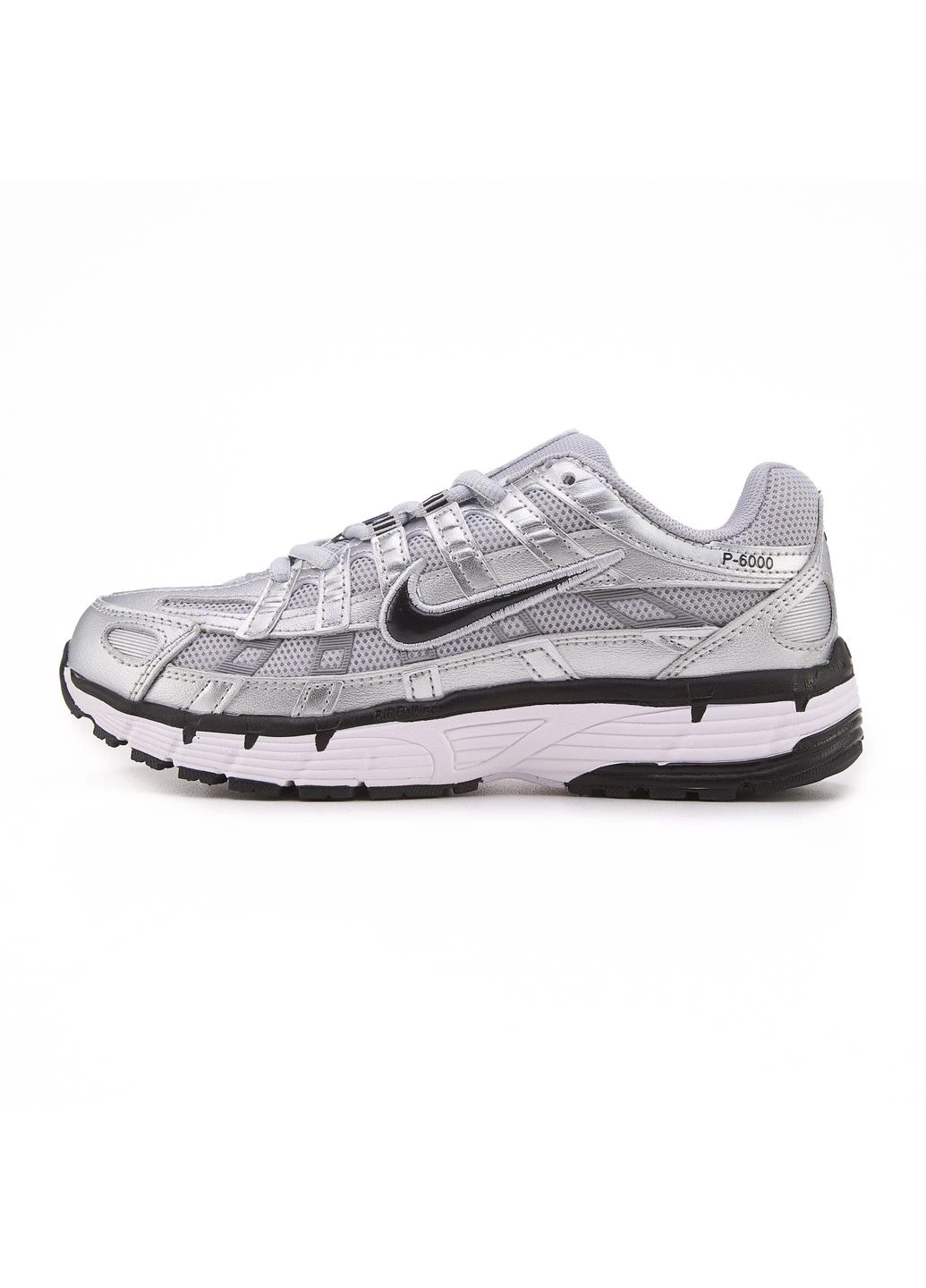 Білі літні кросівки nike p6000 white silver найк п-6000 No Brand