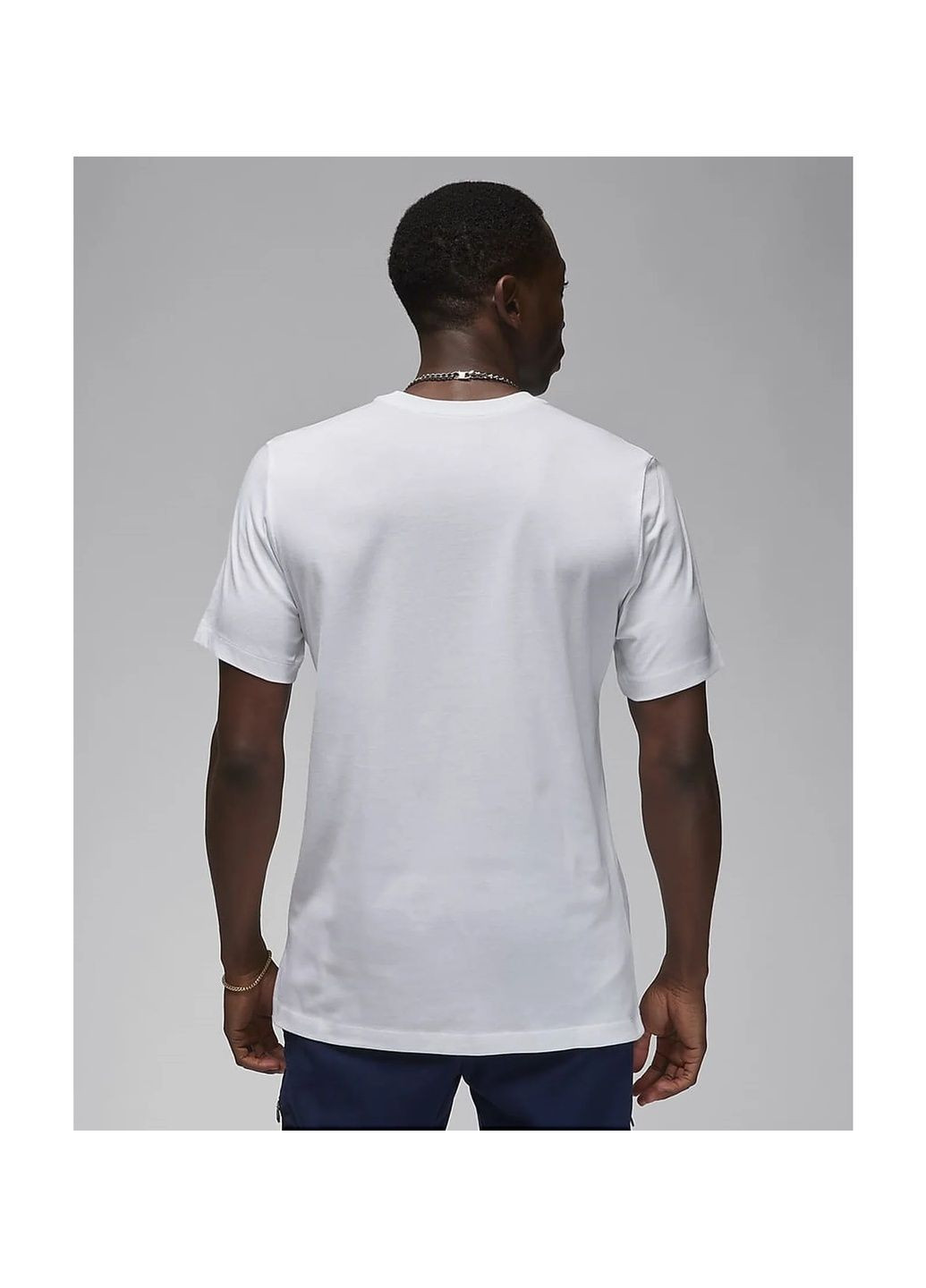 Белая футболка мужская jumpman flight white Air Jordan