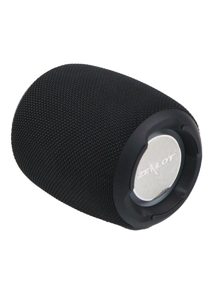 Портативна беспроводная акустика S53 Блютуз V5/AUX/USB/TF/RGB емкость 4400 мАг 5W Black Zealot (340935466)