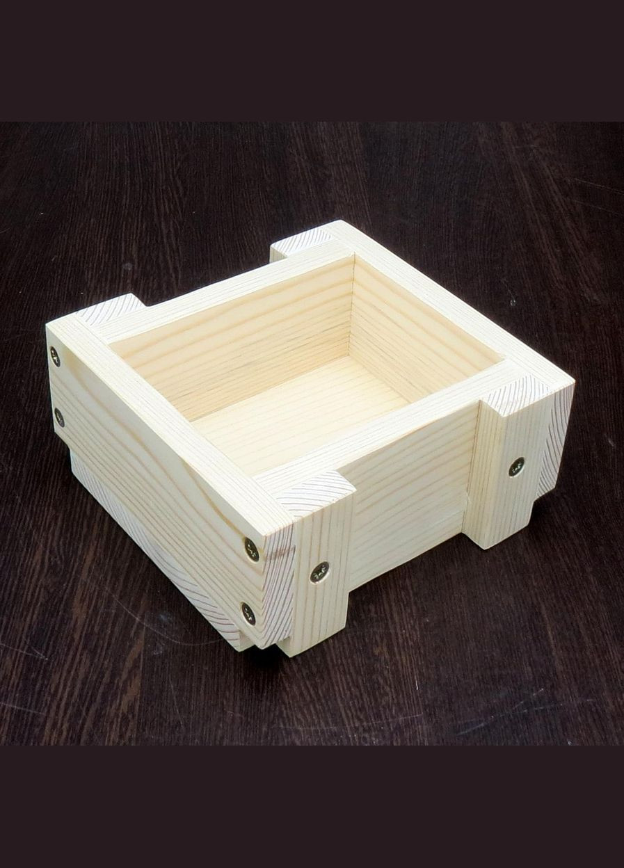 Інтер'єрний декоративний ящик з дерева Нетанія бланже (ЯИД-000101) No Brand (328080928)