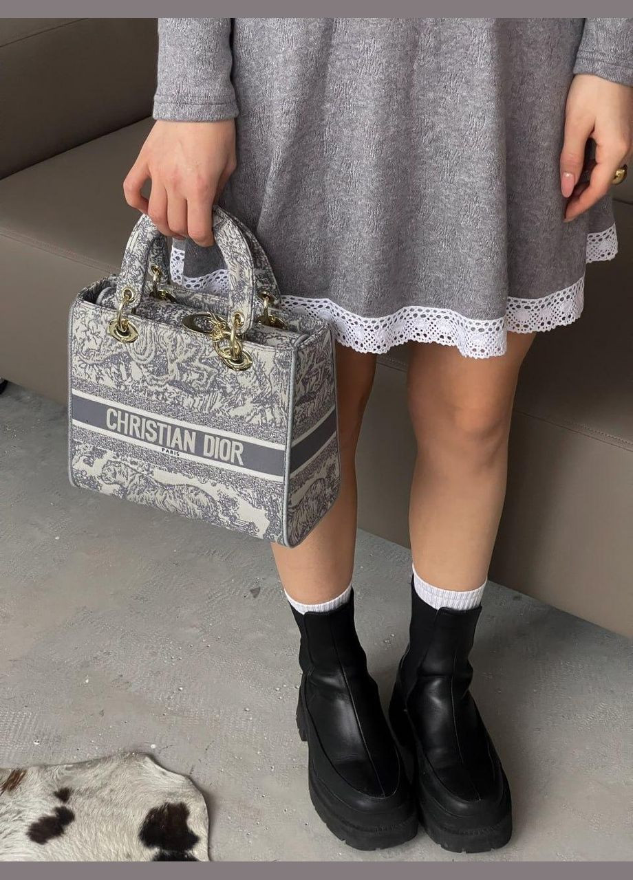 Жіноча сумка сірий тигр Прем якість No Brand (322464593)