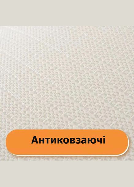 Набір із 3-х килимків для ванної та туалету «Листя» з ефектом пам'яті Антиковзаючий Сірий (7802281) No Brand (365280664)