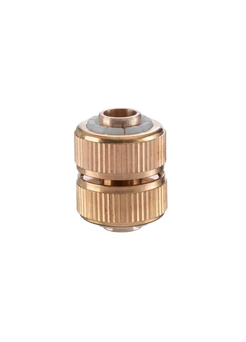 Муфта ремонтна латунна для поливального шланга сполучна Storm 1/2" × 1/2" Intertool (386741868)