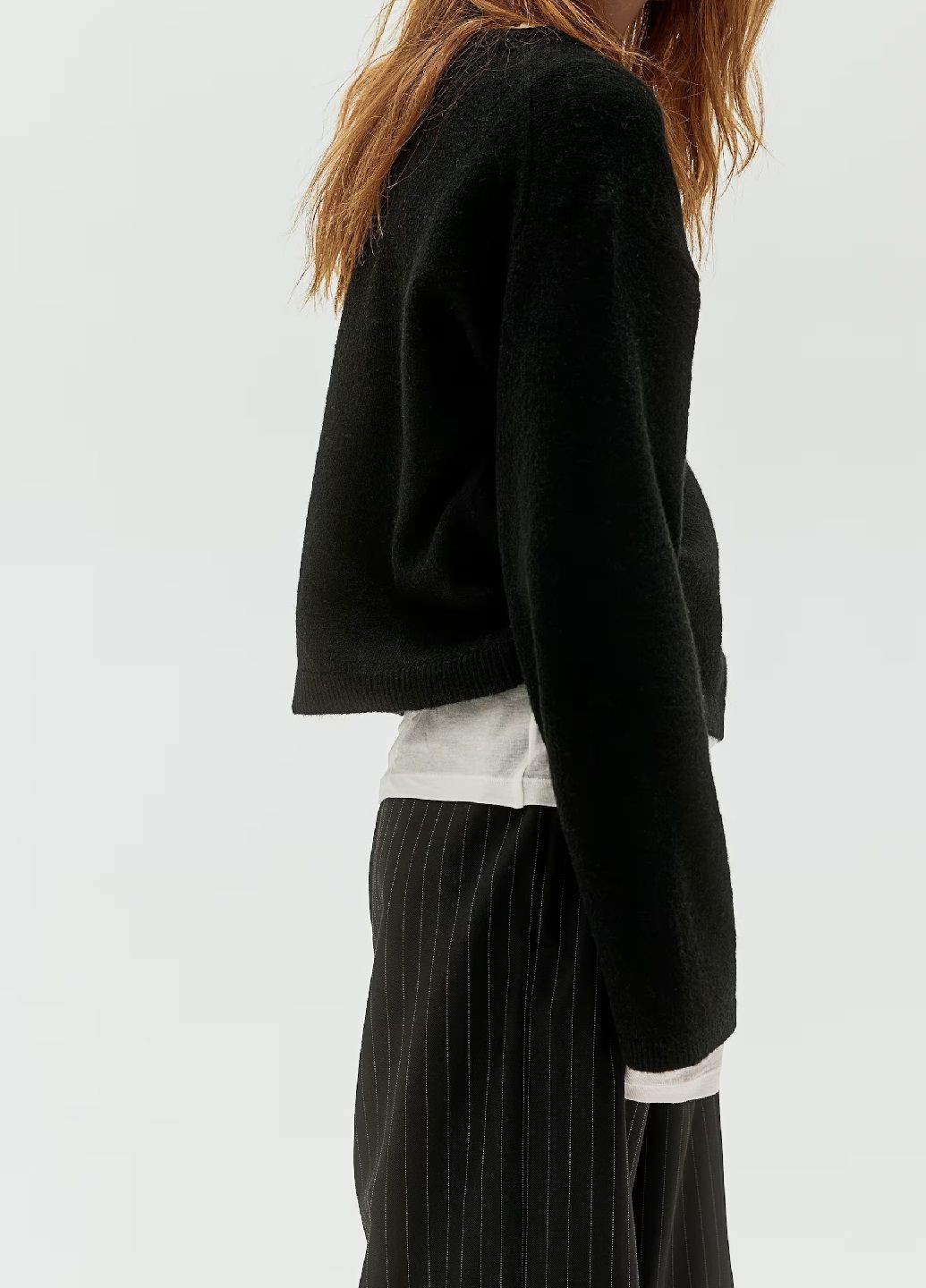 Чорний демісезонний светр H&M