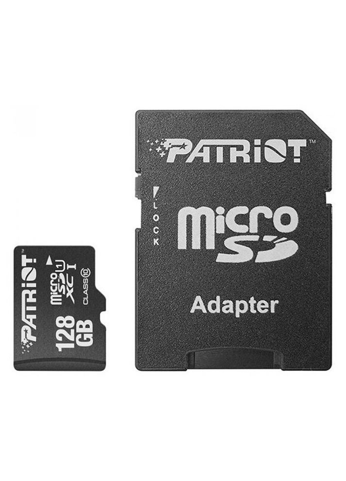 Карта памяти microSDXC (UHS-1) 128Gb class 10 (adapter SD) (PSF128GMCSDXC10) Patriot LX Series (372681347)