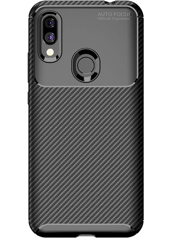 Чехолнакладка TPU Carbon Fiber 1,5mm Case Xiaomi Redmi 7 Black Toto (301468752)