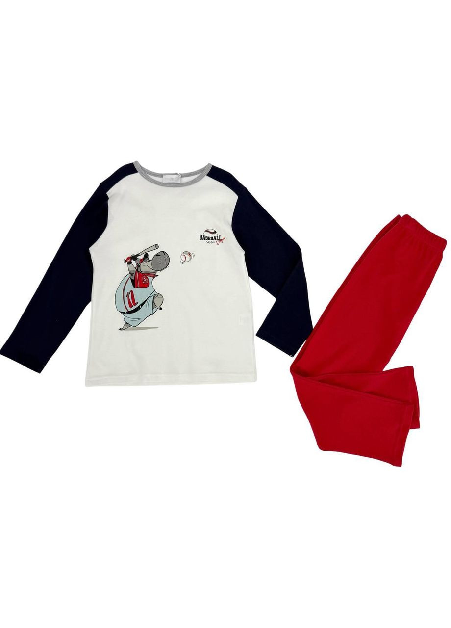 Червона піжама, арт. 26422, baseball league, 6 років, 116 см Story Loris