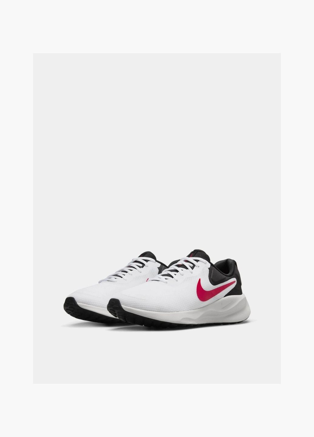 Білі кросівки чоловічі revolution 7 white fb2207-102 Nike