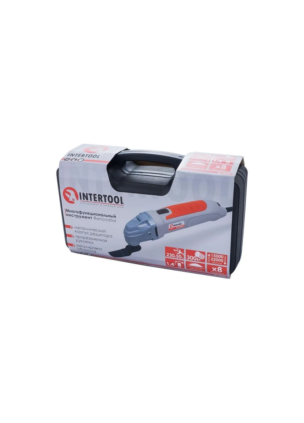 Реноватор многофункциональный инструмент электрический DT-0523 300 Вт Intertool (386753937)
