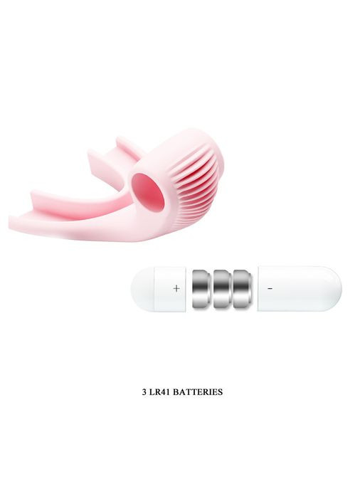 Вибратор-капа в рот Pretty Love Elsa розовый No Brand (360475568)