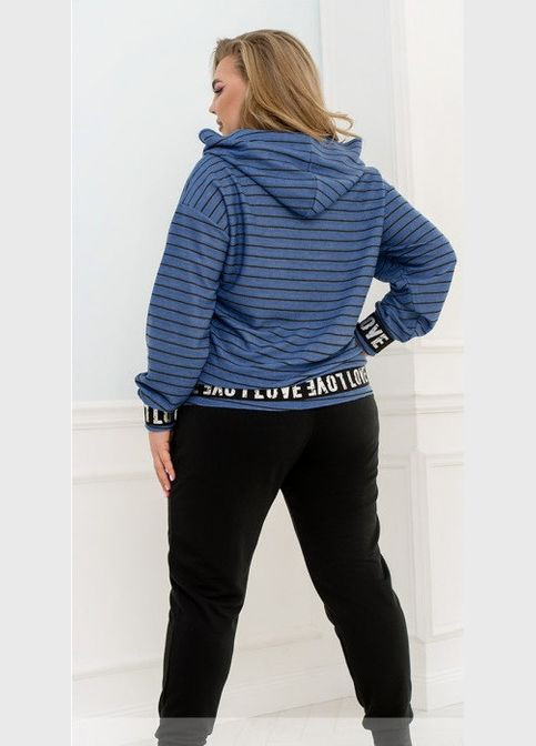 Синий демисезонный свитер женский №221-синий sf-221 54 Sofia