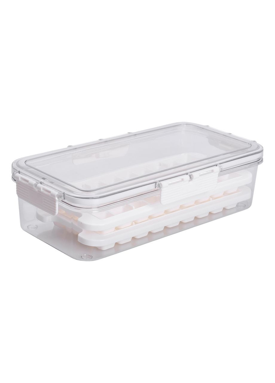 Контейнер для заморозки льда с крышкой 72 отсека 30.5х16х7.5 см пищевой контейнер пластиковый HP-27-9 Yiwu (353504950)