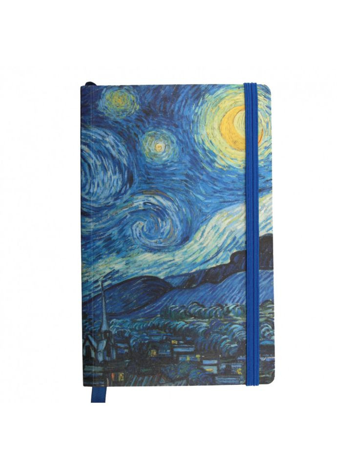 Записная книжка из Нанокрафта Ван Гог "Звездная ночь" 20202-KR в точку, мягкий переплет, 96 листов Kiri sketch (301086404)
