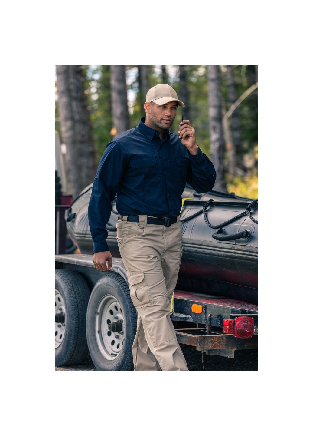 Бейсболка тактическая 5.11 TACLITE UNIFORM CAPTDU Khaki 5.11 Tactical (315835885)