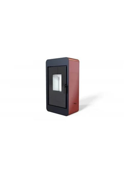 Сталева піч Home PICO Червоний Defro (370384688)