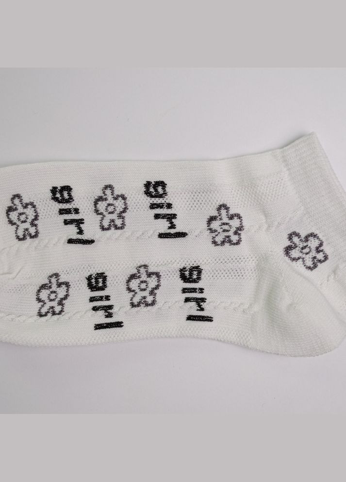 Белые набор носков женских хлопковых 10 пар youstar 092 низкие 37-41 белый GM Textile (339042283)