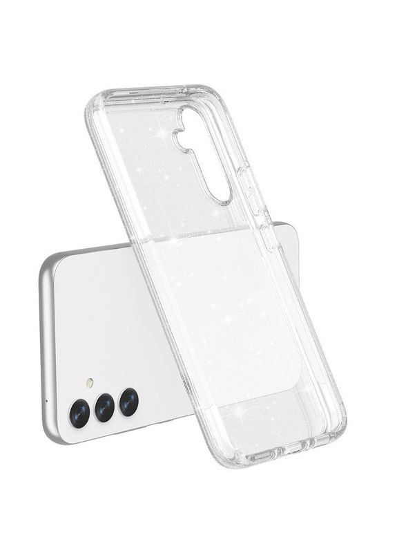 Чохол на Samsung Galaxy S23 FE / для самсунг галаксі С23 фе з блискітками Epik (356103637)