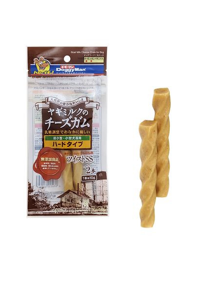 Goat Milk Cheese жувальні ласощі для собак, SS (8 см), 2 шт./уп. (4976555800647) DoggyMan (345559948)