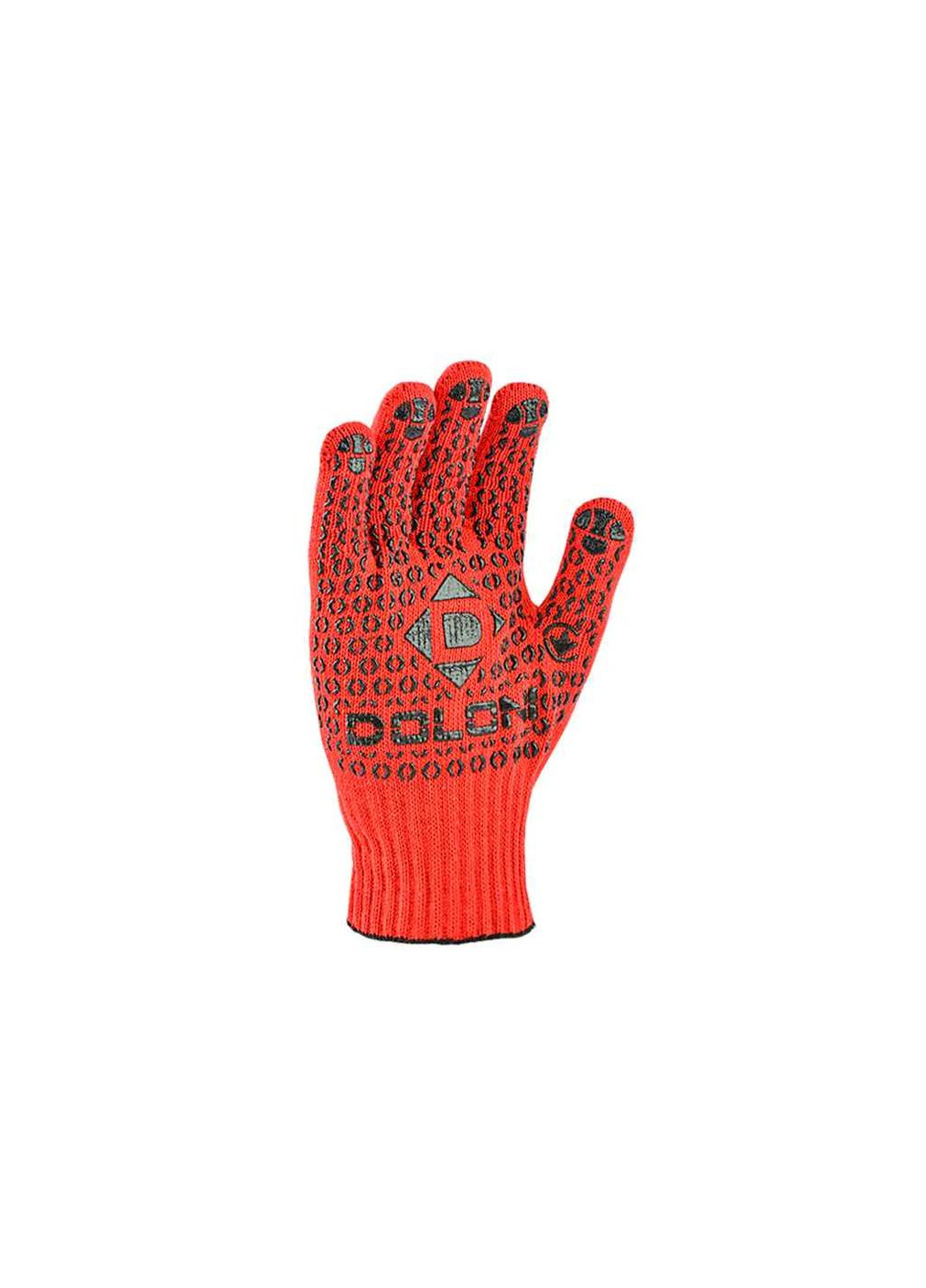 Перчатки робочі трикотажні з ПВХ малюнком 4461 р. Doloni (357224340)