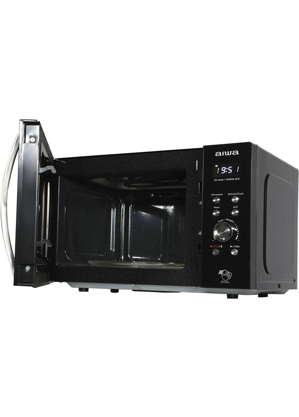 Микроволновая печь NAMICOOK CRYSTAL23 MW-230DG/BK 23л/800Вт/гриль/ Child LOCK//черная AIWA (322131565)