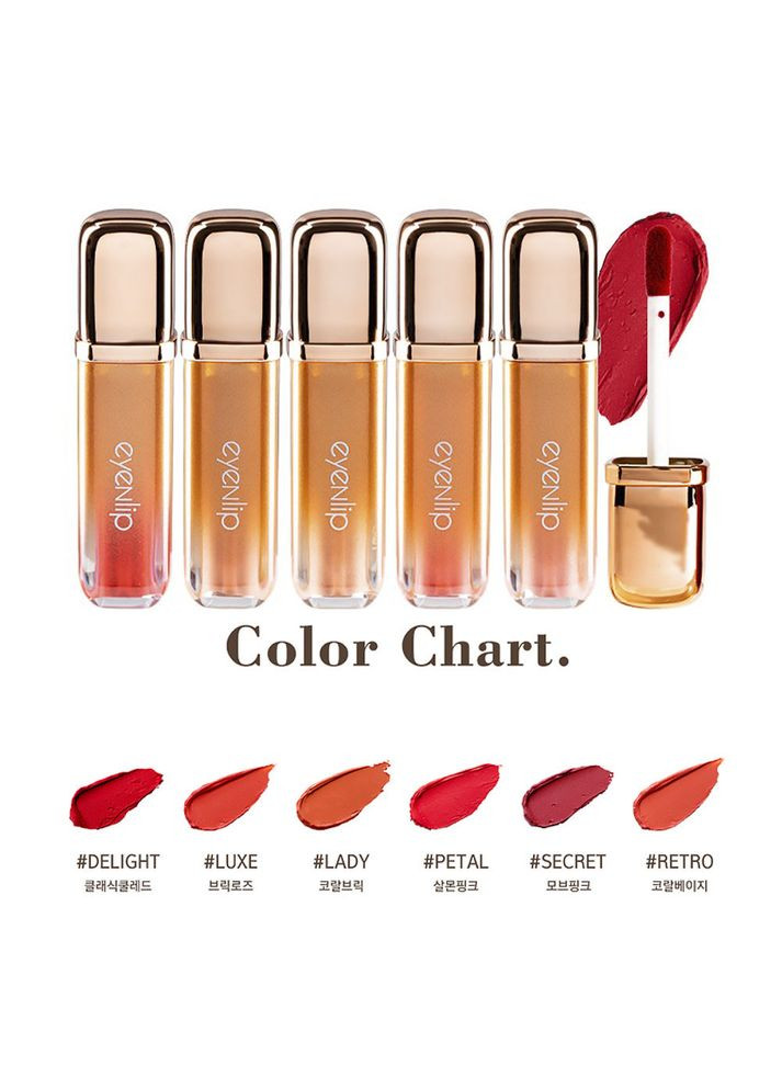 Матовый тинт для губ Deep Velvet Tint #3 Lady 4,3 г (8809555253433) Eyenlip (349755322)
